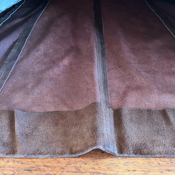 Alfred Suede and Shearling Collared Jacket - Picture 6 of 16